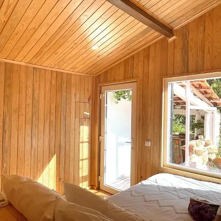 Nativo Natureza Pink Wood Cabin Cela  Extérieur photo